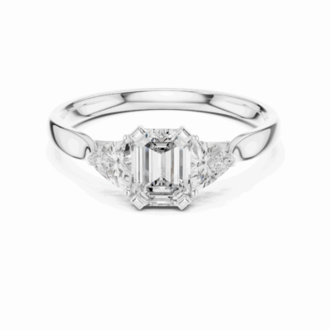 Easthope Three <span class="diamond">Stone Ring</span>