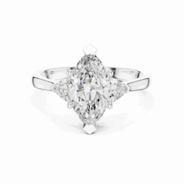 Eynsham Three <span class="diamond">Stone Ring</span>