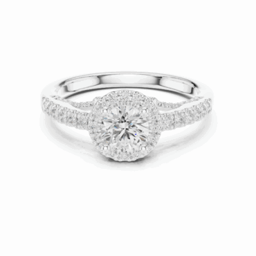 Guinevere Halo <span class="diamond">0.65 ct Ring</span>
