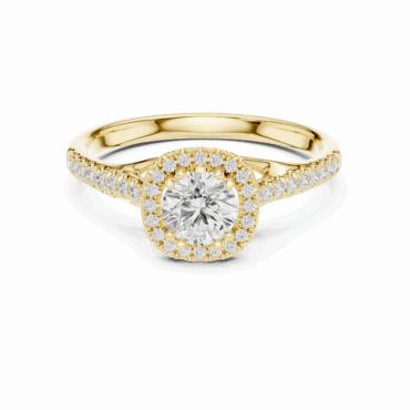 Grail Halo <span class="diamond">0.48 ct Ring</span>