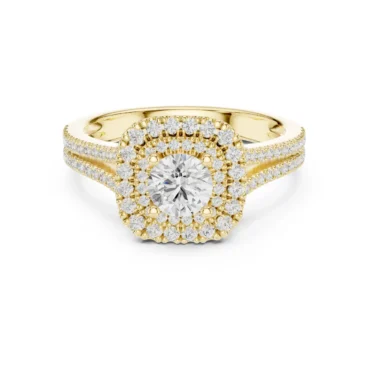 Cassiopeia Halo <span class="diamond">0.55 ct Ring</span>