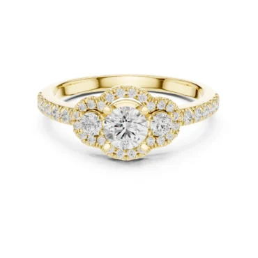 Redwood Halo <span class="diamond">0.32 ct Ring</span>