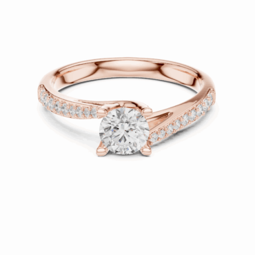 Cherry Pave <span class="diamond">0.68 ct Ring</span>