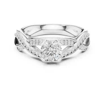 Locust Pave <span class="diamond">0.71 ct Ring</span>