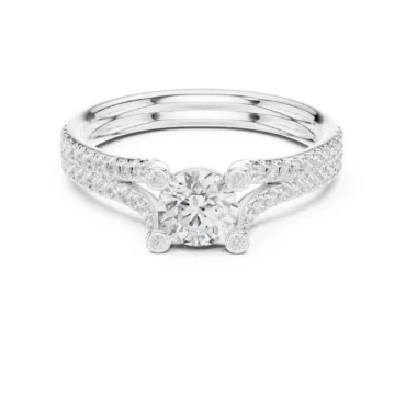 Willowshade Pave <span class="diamond">0.71 ct Ring</span>